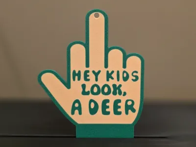 Christmas Vacation - Look Kids a Deer Ornament
