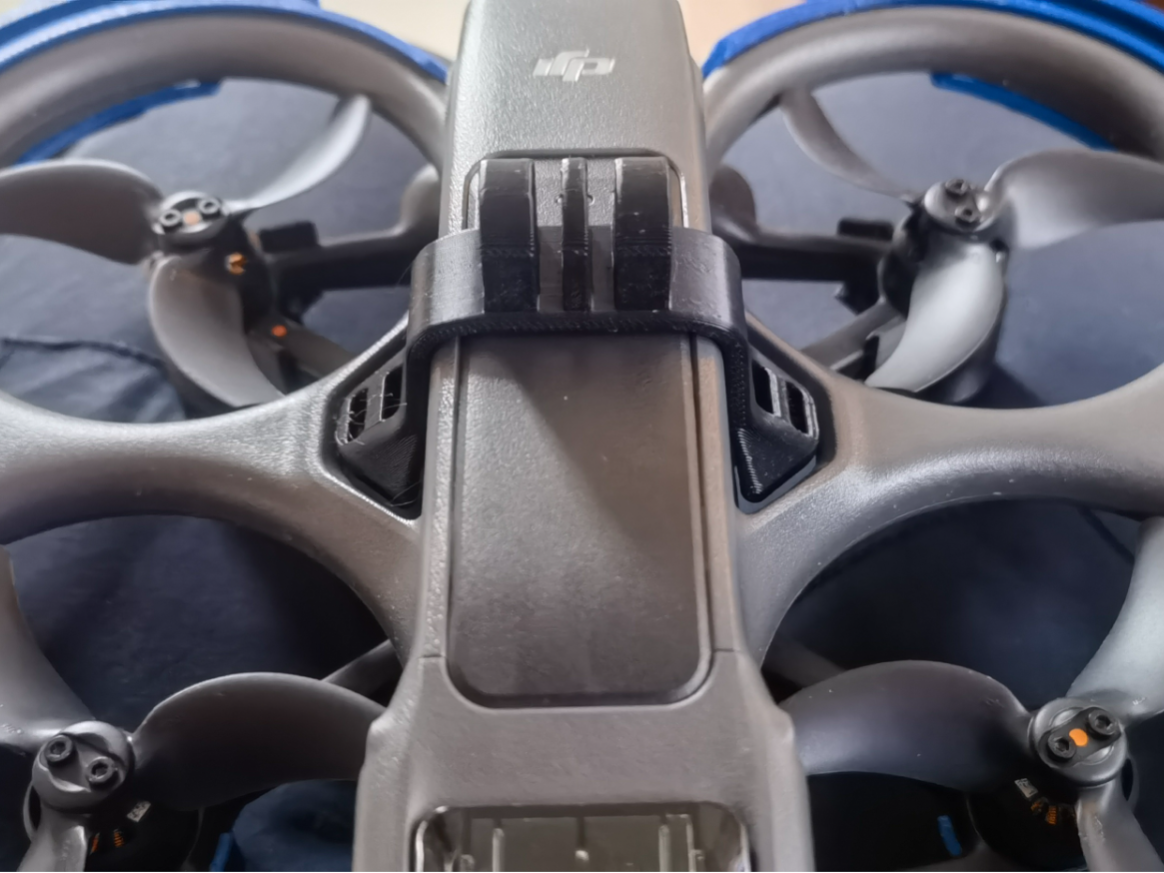 大疆AVATA2 上挂载 gopro底座