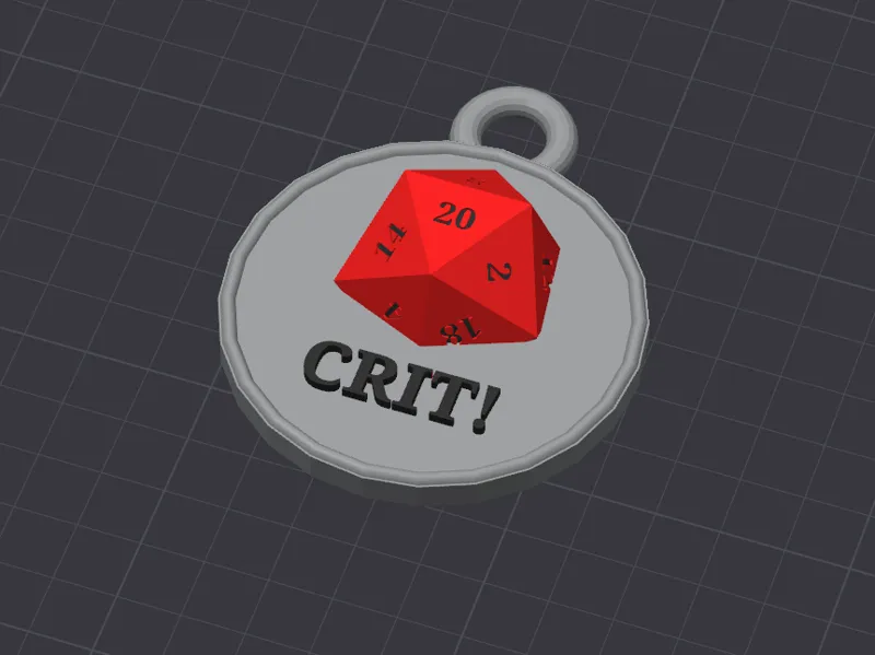 Crit! keychain