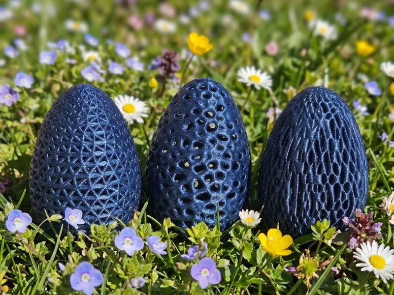Lattice Easter Eggs