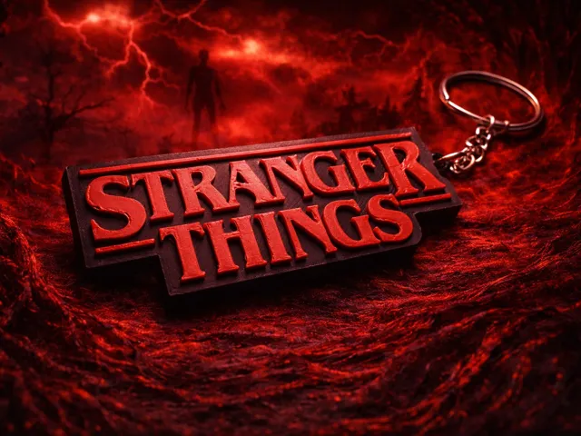 Stranger Things - Keychain