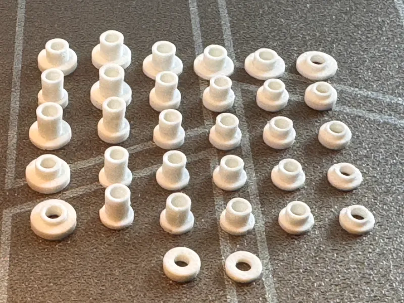 M3 T-shape step gasket / shoulder washer set
