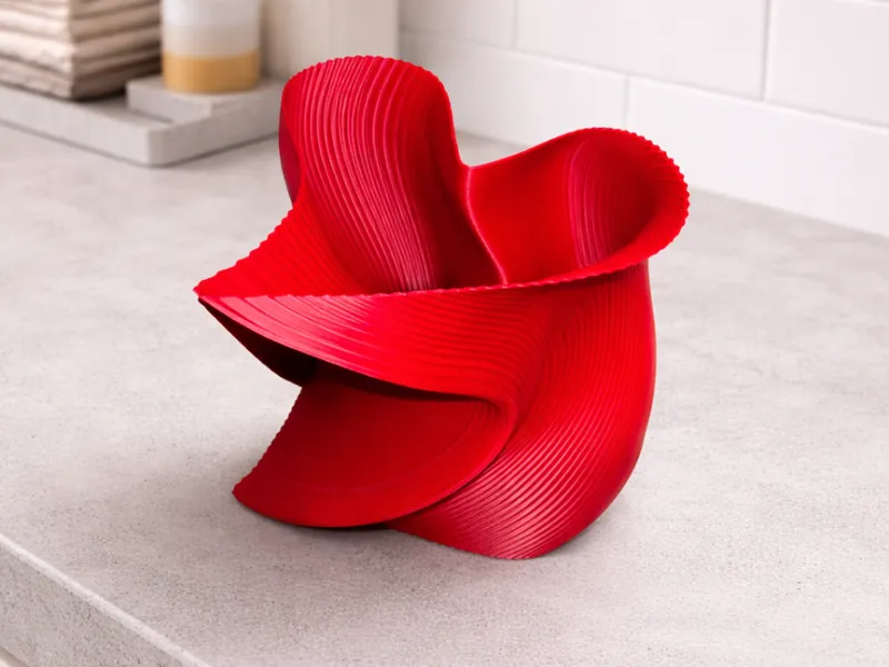 Heart Twist Vase – Valentine’s Day