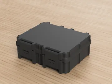 Organizador: Parametric Rugged Storage Box V2 — vista de referencia 3