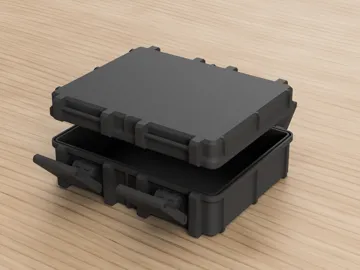 Organizador: Parametric Rugged Storage Box V2 — vista de referencia 4