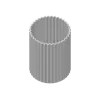 PLA, 0.2mm layer, 1 walls, 0% infill
