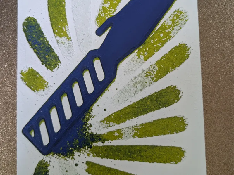 Farbenfrohes Rührstab Hueforge Bild