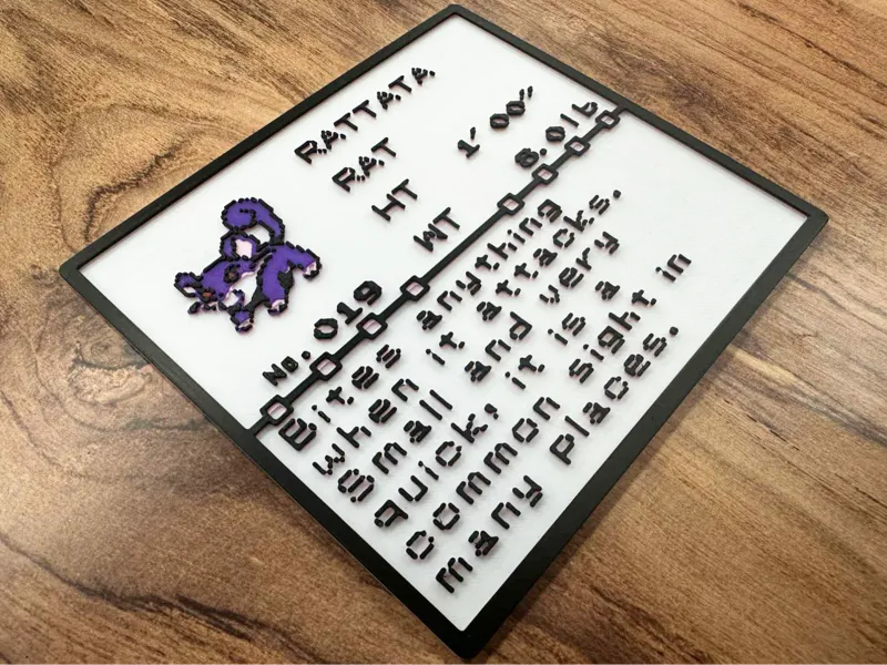 Pokemon Pokedex Rattata