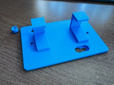 Dell Docking Mount on Monitor Stand