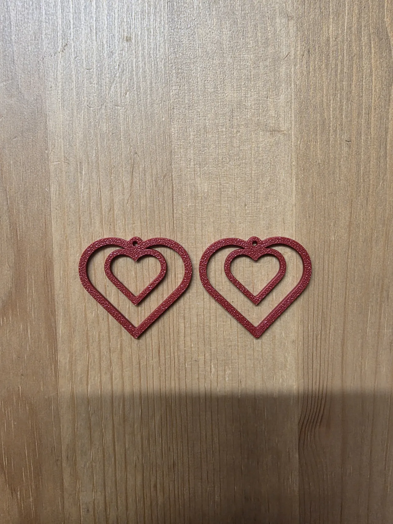 Heart Earrings view 2