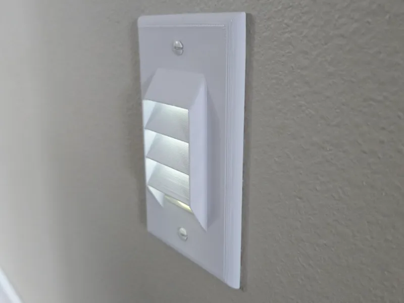Decora Louver Wallplate for LED