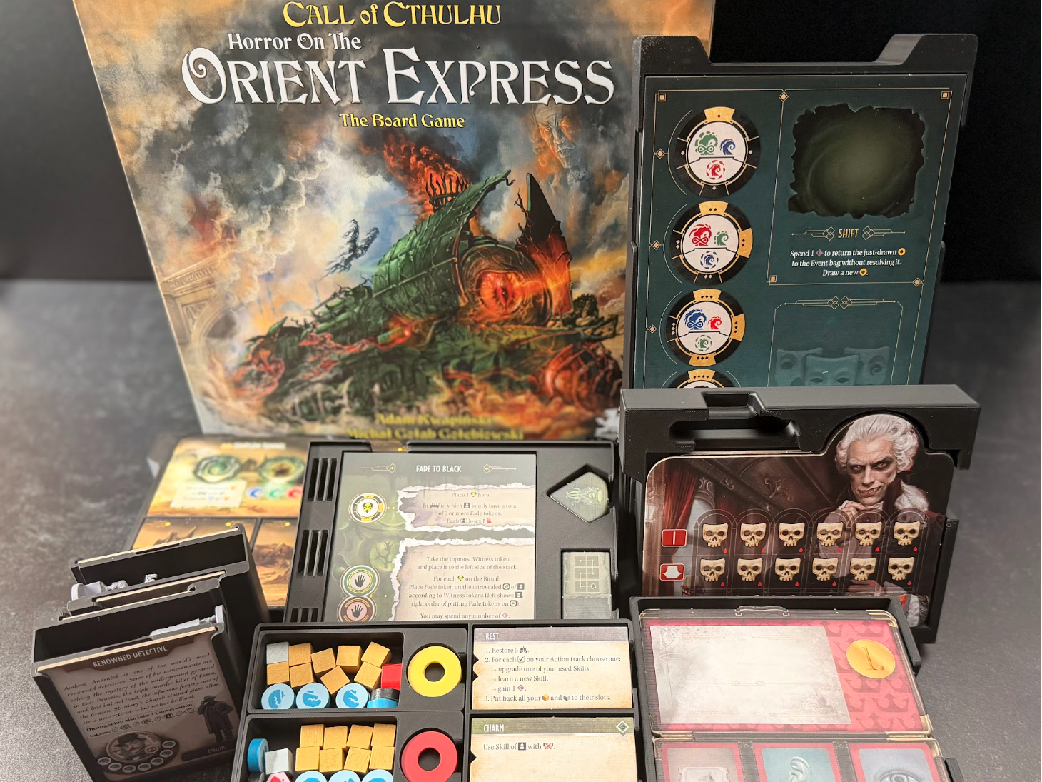 Horror on the Orient Express Insert - 1