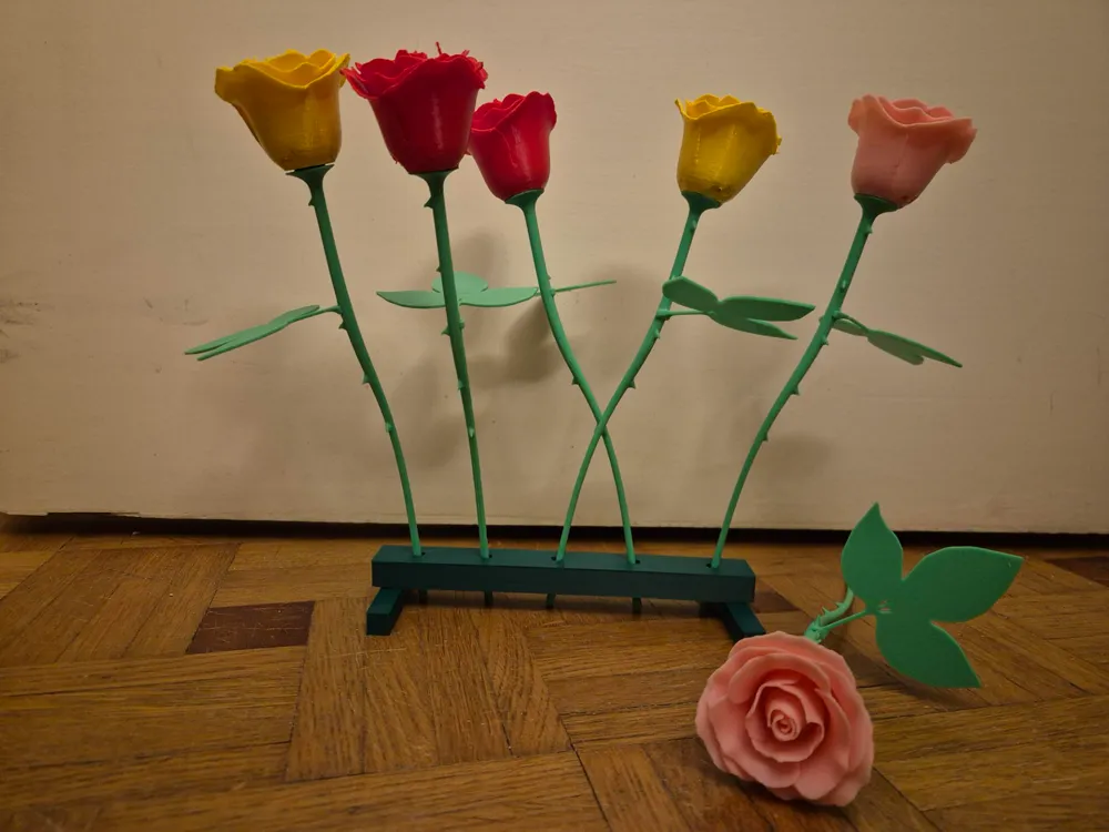 Work Sorting Roses Sort Order - Roses Remixed by SchoolPrinter - MakerWorld