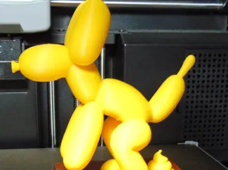 Pooping Balloon Dog Trophy
