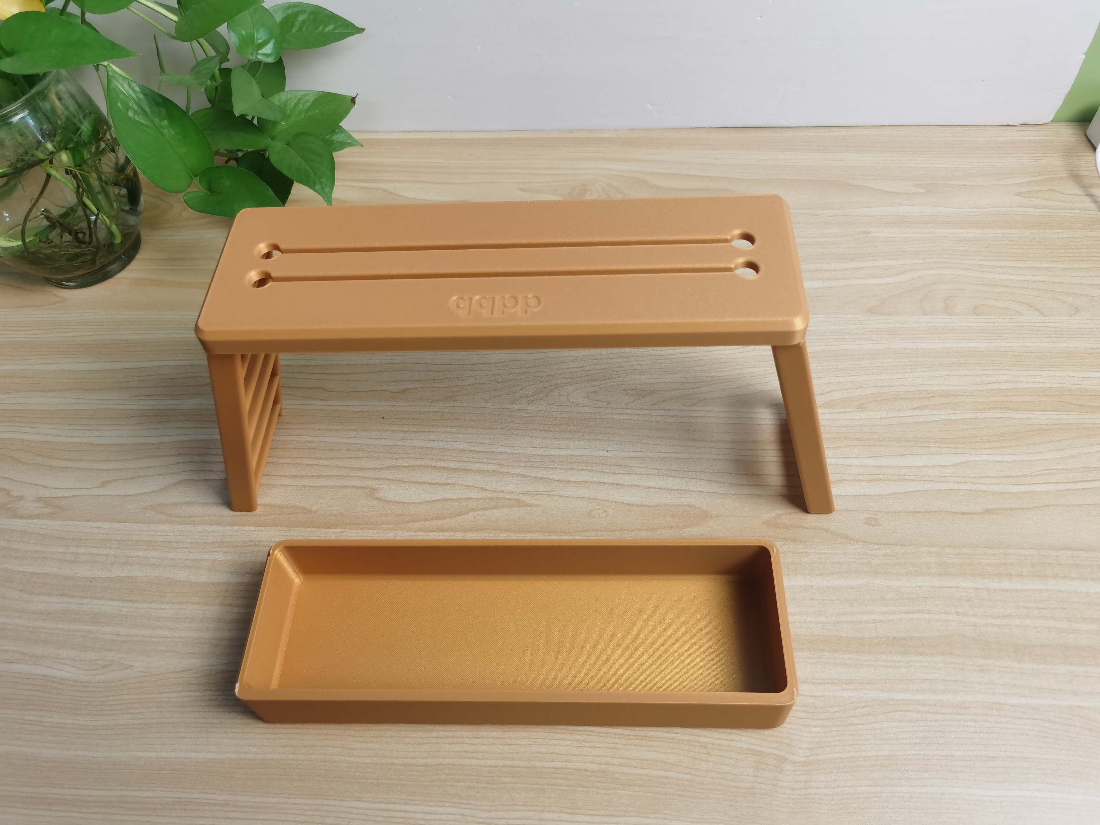 Miniatura 2 do modelo 3D 竹节人 带战斗平台收纳盒武器
