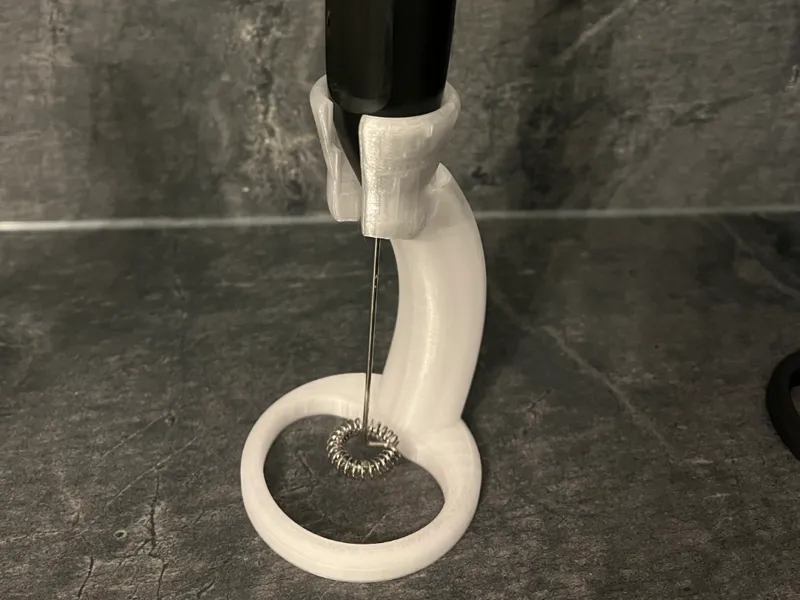 Milchaufschäumer Halter Kaffe Zubehör v2