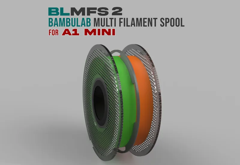Bambulab Multi Filament Spool for A1 MINI - 2 Filaments