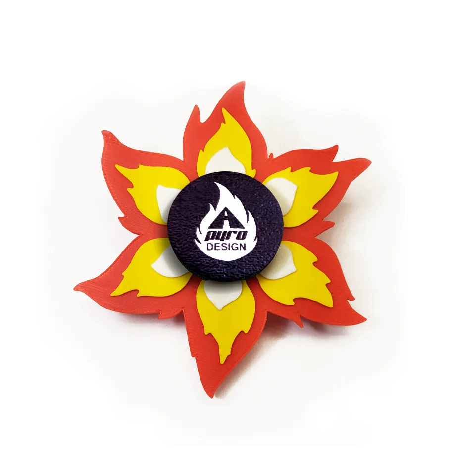 Fire Multicolor Animated Fidget Spinner By APyroDesign MakerWorld fire-multicolor-animated-fidget-spinner-by-apyrodesign-makerworld