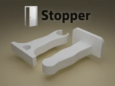 Simple TPU Door Stopper
