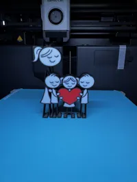 Mother 2 Sons 1 Daughter 0.2mm layer, 2 walls, 10% infill