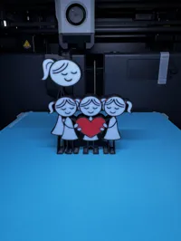 Mother 3 Daughters 0.2mm layer, 2 walls, 10% infill