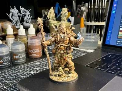 DND MINIATURE - BOROK GOLIATH DRUID