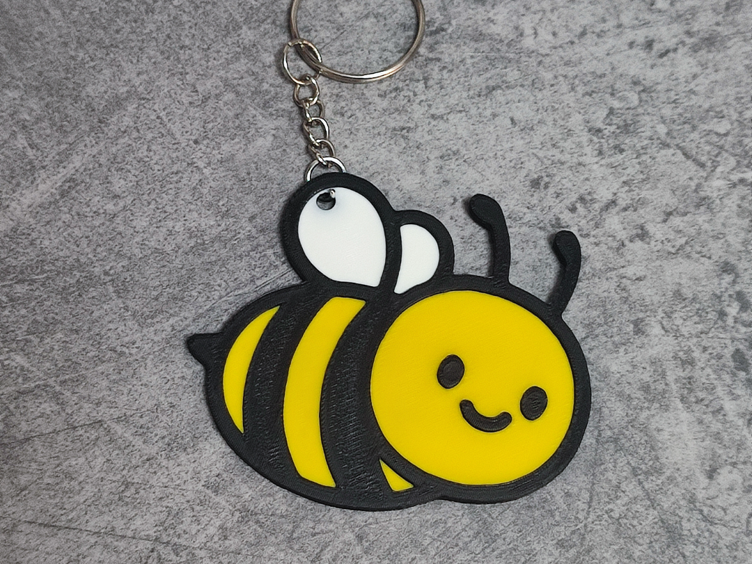 Llavero Abejita Happy Bee