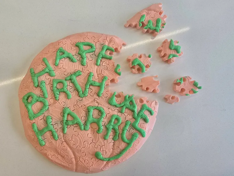 Harry Potter Birthday Cake Puzzle