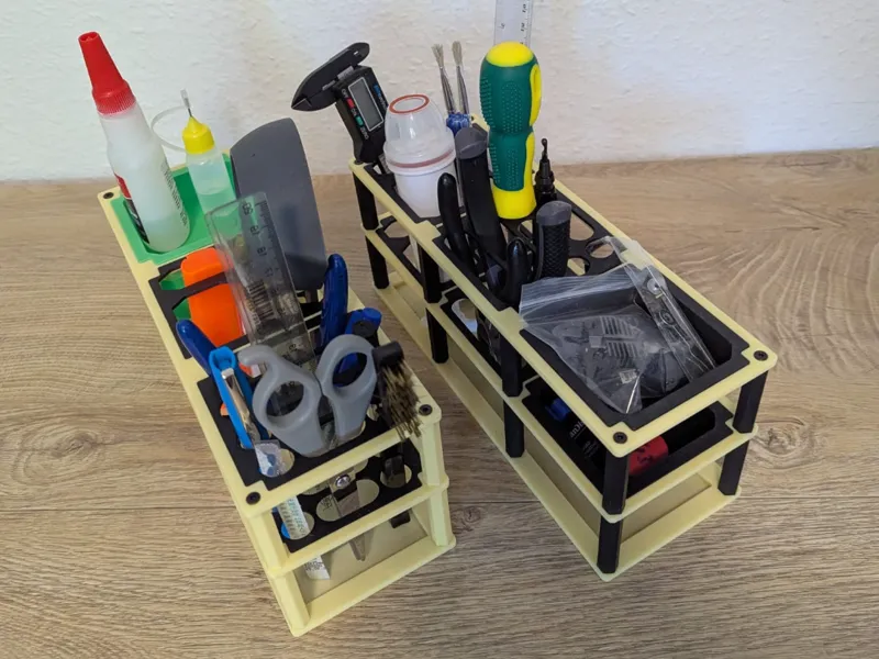HexaDesk Organizer – modular & minimalistisch