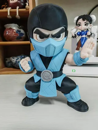 ჩიბი Mortal Kombat Sub-Zero ფიგურა thumbnail 2