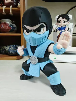 ჩიბი Mortal Kombat Sub-Zero ფიგურა thumbnail 1