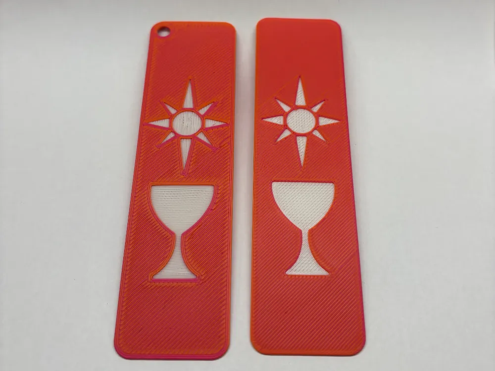 Religious Bookmark for Holy Communion (No AMS) - Free 3D Print Model ...