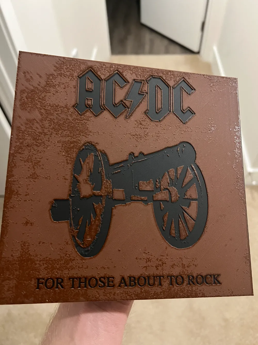 AC/DC For Those About to Rock Album Art NO AMS Needed by RP47 - MakerWorld