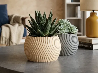 Bold & Minimalist Chunky Plant Pot