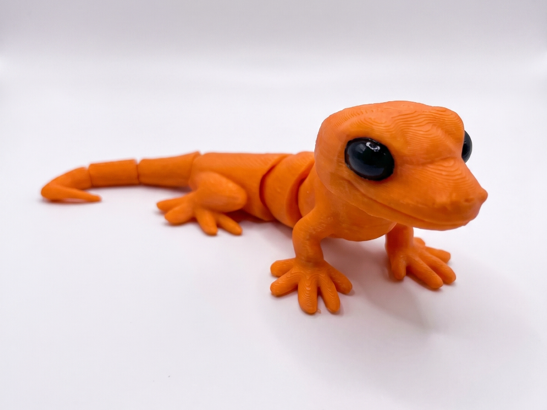 Gecko  FLEXI/Articulado una Pieza (Print-in-Place)