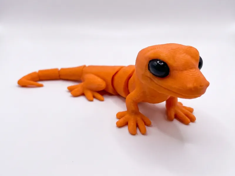 Gecko  FLEXI/Articulado una Pieza (Print-in-Place)