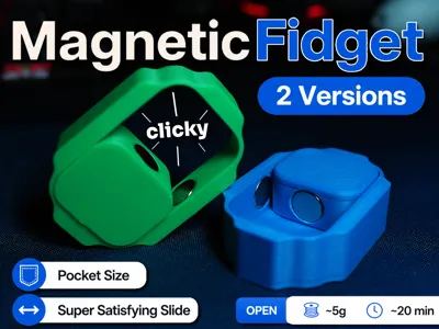 Magnetic Fidget Closed Version | Super Satisfying