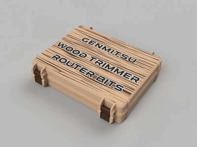 Wood Trimmer Router Bits Box