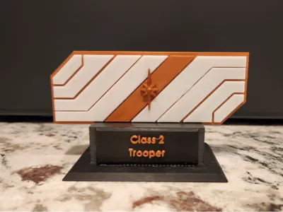 Star Wars Force Collection Class 2 Rank Badge