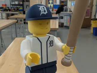 Giant Detroit Tigers Minifig
