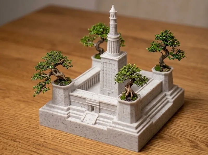 Alexandria Lighthouse Planter