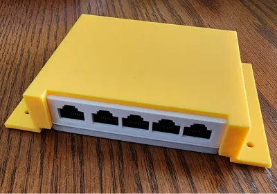 D-Link 5 Port switch Under Desk Mount