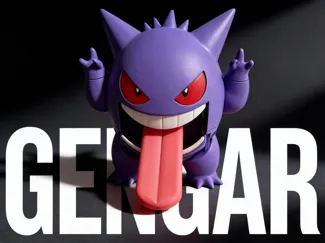 GENGAR - ARTICULATED POKEMON