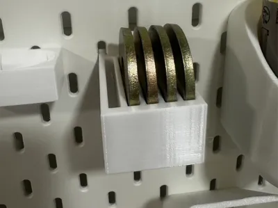 Sewing Pattern Washer Weight holder for skadis