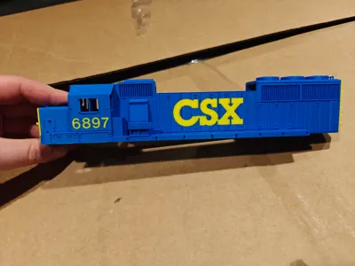 GP60 V2 CSX livery