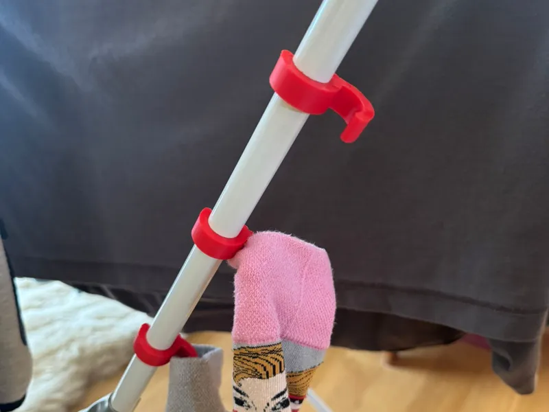 clothes dryer sock clip