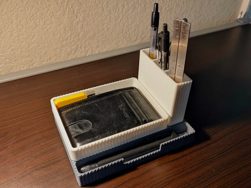 Desk Organizer/Wallet and Key Holder