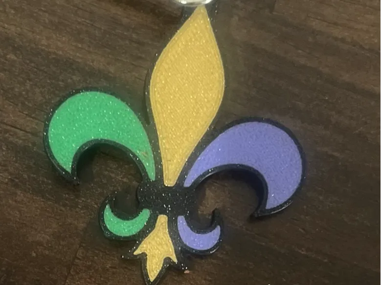 Mardi Gras Fleur de Lis 