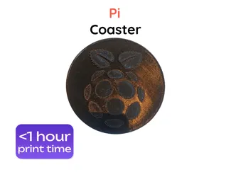 Raspberry pi coaster