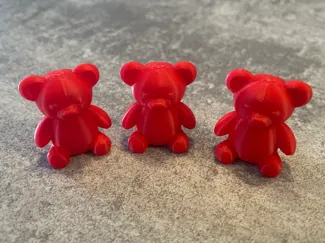 Cute bear keychain